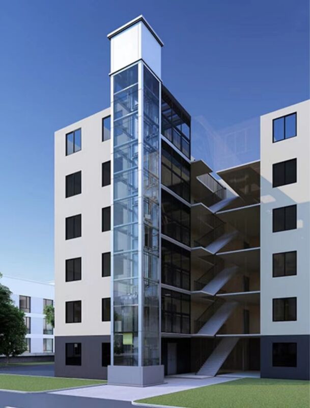 Added Elevator For Old Buildings Self Built Houses Residential Lift Home Elevator
