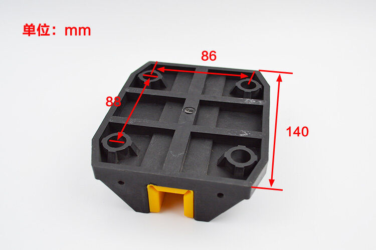 Elevator Guide Shoe 10mm 16mm Thyssen Counterweight Sliding Guide Shoe Parts Of Lift Elevator