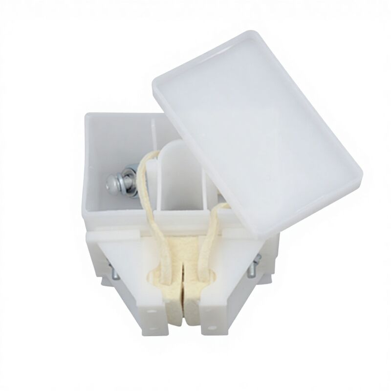 Square Plastic Oil Cup Elevator Parts For Villa Apartment Hotel Modern Oil Can