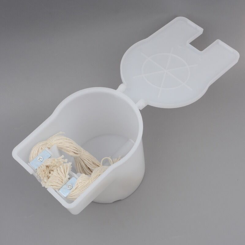 Modern Round Elevator Oil Can With Cotton Thread Wick Industrial Elevator Oil Cup