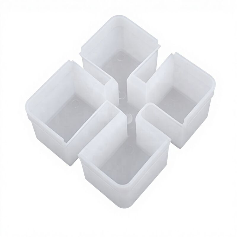 Plastic Square Elevator Oil Collector Cup Box Can For Elevator Spare Parts