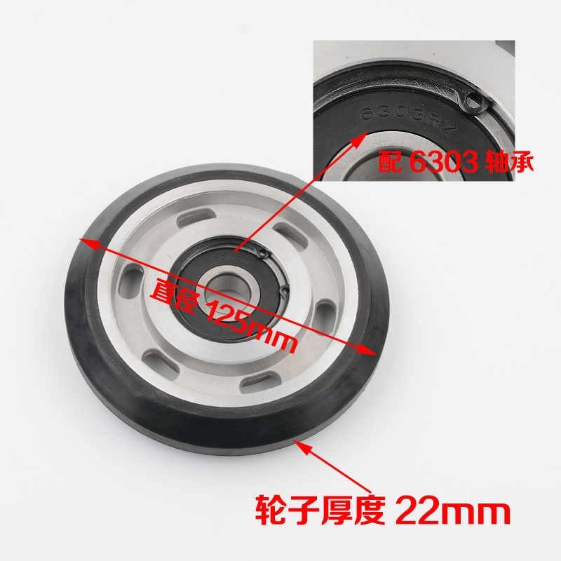 Elevator Guide Shoe Wheel 125x22x6303 Sliding Guide Shoe Roller For Elevator Parts