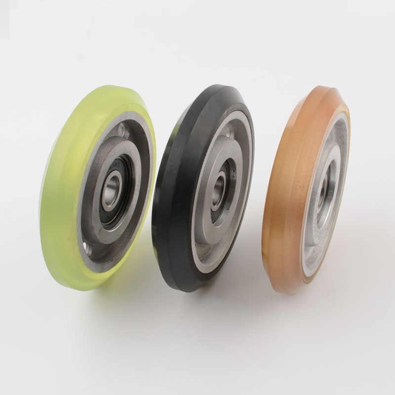 Elevator Guide Shoe Wheel 125x22x6303 Sliding Guide Shoe Roller For Elevator Parts