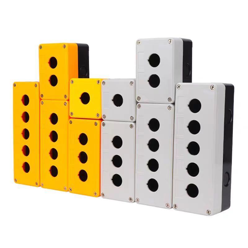 Emergency Stop ABS PC Waterproof Modern Design Villa Use Elevator Parts Button Switch Box Hole Control Box