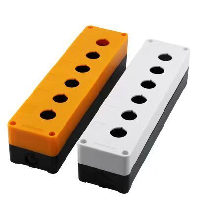 Emergency Stop ABS PC Waterproof Modern Design Villa Use Elevator Parts Button Switch Box Hole Control Box