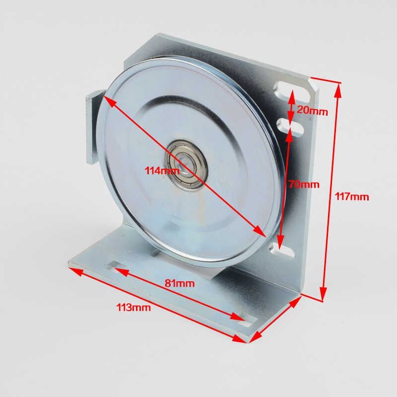 Modern Elevator Spare Part AMD Lift Door Opening Rope Pulley Elevator Door Hanger Roller Hall