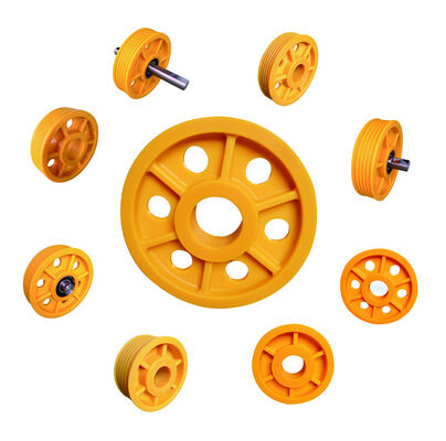 Nylon-Traktionsaufzug, Nylon-Riemenscheiben-Räder, Treibscheibe, Aufzugs-Antriebsscheibe